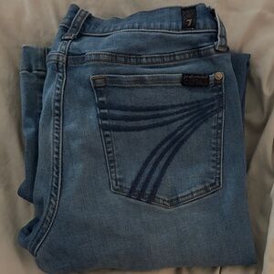 7 For All Mankind Denim with Stitch Detail